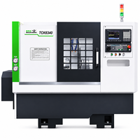 TCK6340 GSK CNC-Drehmaschine 2 Achsen 400x300mm Verfahrweg Einspindlig Schrägbett Horizontal Mittelschwere Ausführung Hochpräzise Energiesparend