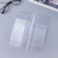 Protège-cahiers et livres en PVC dépoli transparent personnalisé imprimé pour carnets et livres – Couverture de protection pour cahiers