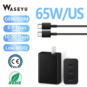 <span class=keywords><strong>Chargeur</strong></span> <span class=keywords><strong>Samsung</strong></span> 65W pour S25U S24+ S23 Ultra S22 Ultra, charge rapide <span class=keywords><strong>2</strong></span>.0 pour tablettes <span class=keywords><strong>Tab</strong></span> S10 S9 S8 S7, tête de charge rapide - Product Image 1