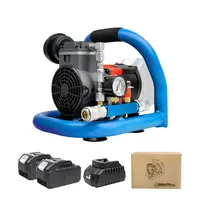 20V Wireless Tools Mini Brushless Lithium Air Compressor Cordless Portable Inflator Car Tire Woodworking Outdoor 1.5L OEM