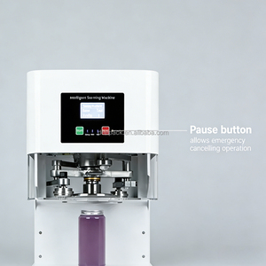 Máquina Selladora de Latas Rotativa Portátil y Ligera, Selladora Automática de Latas de Plástico PET para Venta Ambulante - Product Image 3