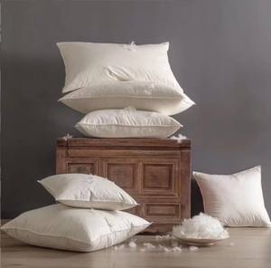 Bantal <span class=keywords><strong>hotel</strong></span> mewah 5 Bintang Inti ukuran kustom selimut bulu tempat tidur bantal bulu angsa bawah untuk tidur - Product Image 2