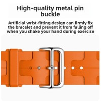 Bracelet de montre compatible avec iWatch 1-2-3-4-5-6-7-8, bracelet en silicone officiel de style identique, monobloc avec boucle à pression, Ultra 3