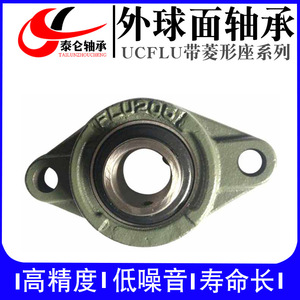 Rodamientos de Rodillos Esféricos UCFLU202 de Suministro Directo de Fábrica, Gama Completa de Modelos con Carcasas en Forma de Diamante y Espacio Libre C3 - Product Image 5