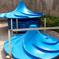 Pompe Agitateur Submersible Verticale Hyperboloïde à Basse Vitesse Économe en Énergie pour Usine de Traitement de l'Eau Industrielle 1000L/Heure 1 An