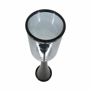 Portacandele in vetro a forma di uragano, alto, decorativo, per candele a pilastro, per decorazioni da tavolo e per la casa - Product Image 6