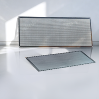 Maille métallique et plaque métallique en acier inoxydable gravées chimiquement, de forme personnalisée, adaptées à la prévention de la poussière et des insectes