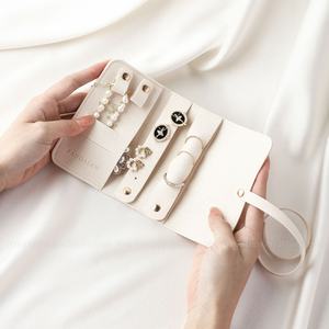 PandaSew porta gioielli da viaggio Organizer rotolo gioielli sacchetto di stoccaggio personalizzato borsa gioielli con Logo personalizzato - Product Image 2