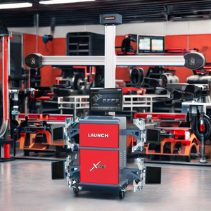 LAUNCH X831S + X831 Plus Alignement de roues 3D Plate-forme d'alignement de voiture à 4 poteaux supportant <span class=keywords><strong>UNICODE</strong></span> multilingue - Product Image 6