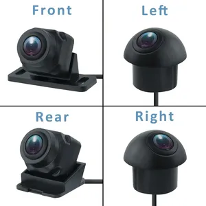 Caméra <span class=keywords><strong>de</strong></span> <span class=keywords><strong>recul</strong></span> panoramique 360° 1080P/720P HD avec vision nocturne 3D surround et GPS pour autoradio Android Plug and Play - Product Image 1