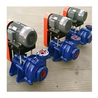 Pompa Lumpur Tambang Sentrifugal Horizontal 72m Head 32mm untuk Lumpur Pasir