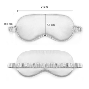 Masque pour les yeux de <span class=keywords><strong>sommeil</strong></span> en soie imitée en gros Portable Travel Relax Eyepatch Lunch Break Eye Cover Night Health Sleeping Shield - Product Image 5
