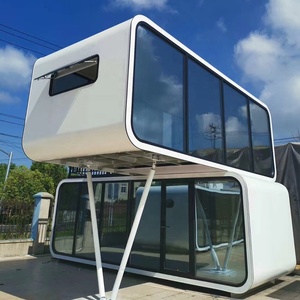 Cabine de sécurité Smart Capsule Home Sound Proof Office Pod Tiny Cabin Tiny Pod 2 Bedroom Capsule House - Product Image 2