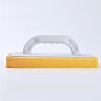Outil de construction de qualité industrielle, flotteur en mousse de caoutchouc avec poignée en plastique carrée pour la maçonnerie, 280*140*30mm