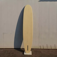 Mousse EPS haute densité personnalisée surf Longboard planche de surf en fibre de verre en résine avec logo personnalisé pour les eaux de l'océan