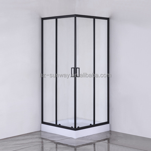 Cabine <span class=keywords><strong>de</strong></span> <span class=keywords><strong>douche</strong></span> à porte <span class=keywords><strong>coulissante</strong></span> avec plateau, design rentable, taille et couleur personnalisables, vente en gros pour les projets <span class=keywords><strong>de</strong></span> construction - Product Image 4