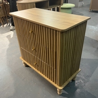 Table à manger ovale créative de style romain pour salon d'appartement, avec base en bois et finition naturelle, à monter soi-même
