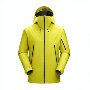 Veste de ski pour homme à 3 couches, doublée, imperméable, respirante, à capuche, haute performance, légère, avec logo personnalisé - Product Image 3