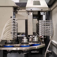 Machine de soufflage de bouteilles PET 1500 ml à 2 cavités, automatique, facile à utiliser, pour ligne d'emballage chimique, avec moteur haute performance