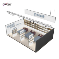 Support publicitaire professionnel pour affichage de bannières flexibles, présentoir de vente, emballage personnalisé, boîte à bijoux avec éclairage