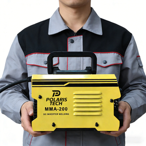 Equipo de Soldadura de Pantalla Grande Mma-200, Máquina de Soldadura Inverter de 200 Amperios, 110v 220v, Pantalla <span class=keywords><strong>Digital</strong></span>, Fácil Operación - Product Image 2