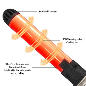 Salon professionnel de haute qualité <span class=keywords><strong>bon</strong></span> prix bigoudi automatique PTC chauffage rapide <span class=keywords><strong>fer</strong></span> à friser rotatif avec logo personnalisé - Product Image 4