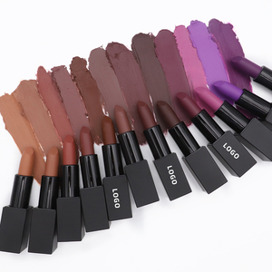 HEYUE OEM lujo Etiqueta Privada vegana venta al por mayor maquillaje crema pintalabios 24 colores pintalabios mate - Product Image 2