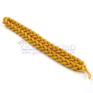 Cordón de Hombro Dorado de Alta Calidad para Uniformes de Infantería Hecho en EE. UU. de Poliéster y Algodón Duraderos - Product Image 1
