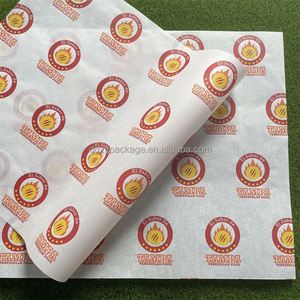 Papier alimentaire personnalisé avec logo imprimé, résistant à la graisse, pour sandwichs au beurre - Product Image 6