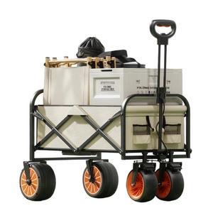 <span class=keywords><strong>Chariot</strong></span> de transport fermé en acier inoxydable à haute capacité avec garde-corps amovibles <span class=keywords><strong>pour</strong></span> <span class=keywords><strong>chariot</strong></span> pliant électrique d'ingénierie - Product Image 1