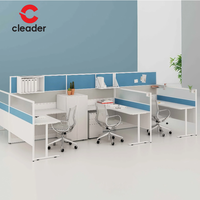 Meilleures ventes : Poste de travail de bureau modulaire, bureau à assemblage libre, postes de travail en cubique, table de bureau