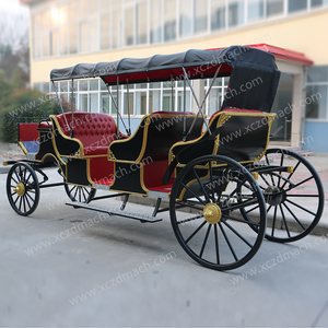 Wedding Electric Horse Carriage/luxury Sightseeing Horse Carriage/<b>double</b> Row Luxury Wedding Horse Carriage - Product Image 1