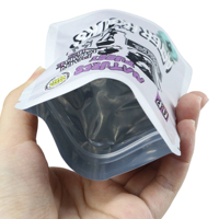 Sachets refermables personnalisés imprimés en gravure, réutilisables, anti-odeurs pour enfants, 1g 5g 1lb 3.5g, sachets debout recyclables pour bonbons comestibles