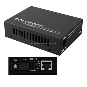 ตัวแปลงสื่อใยแก้วนำแสงแบบเรียบง่ายชนิด Single-Mode SC เป็นพอร์ต LAN รองรับ 10/100/1000BASE-TX เป็น 1000BASE-FX ประสิทธิภาพสูง - Product Image 2