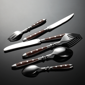 Bakelite đinh tán dao và nĩa dao thép không gỉ và nĩa Bộ đồ ăn bít tết dao và nĩa 1090007 - Product Image 6