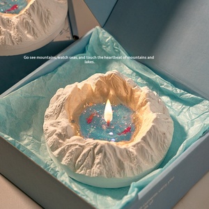 Creative Tianchi Aromatherapy Candle Mountain Koi Scented Ornament <b>Gift</b> <b>Box</b> Luxury Birthday Souvenir Present - Product Image 4