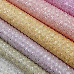 Túi Trang Trí Giày Vải Giả Da Lấp Lánh Hình Lụ<span class=keywords><strong>c</strong></span> Giá<span class=keywords><strong>c</strong></span> Kim Loại Sáng Bóng Vinyl Lớp 3 Chunky Lấp Lánh - Product Image 5