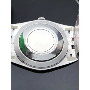 Montre-bracelet mécanique de créateur Drioshipping avec mouvement 3235 3255, affichage jour clair, étanche, bracelet en cuir/silicone/caoutchouc vert - Product Image 4