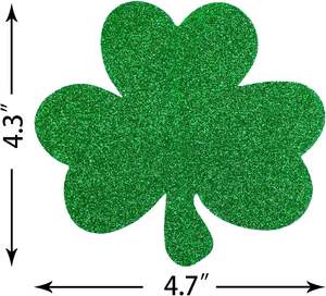 Decorazioni per il <span class=keywords><strong>Giorno</strong></span> <span class=keywords><strong>di</strong></span> San Patrizio - Ghirlanda Sospesa 'Lucky One' per Compleanno, Ornamenti per Feste Irlandesi Senza Materiale - Product Image 3