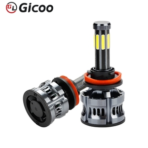 Yüksek kaliteli otomotiv farlar çok taraflı 12V H4 H7 COB 360 derece <span class=keywords><strong>8</strong></span> tarafı X8 <span class=keywords><strong>led</strong></span> 9005 araba far ampulü - Product Image 2
