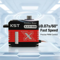 Actionneur professionnel KST-X15-908 en alliage d'aluminium CNC, 0,90 Nm, signal 333 Hz, acier trempé 2BB, type universel pour infrastructure