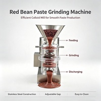 Machine électrique pour la fabrication de tahini de sésame, moulin à beurre de cacahuètes, moulin colloïdal