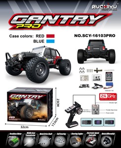 El <span class=keywords><strong>Mejor</strong></span> Regalo de Cumpleaños, Camioneta Monstruo RC 4x4 a Escala 1/16, 4WD RTR con Motor sin Escobillas, Auto a Radiocontrol de Alta Velocidad 70KM/H, Divertido Vehículo de Carreras - Product Image 3