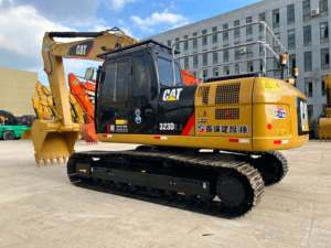 Excavatrice d'occasion CAT 323D2L à vendre, pelle sur chenilles Caterpillar 323D2L d'origine japonaise, faible nombre d'heures, en stock - Product Image 6