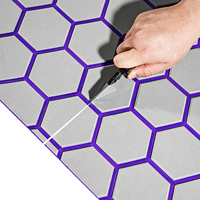 Feuille de revêtement de sol pour bateau en mousse EVA auto-adhésive à cellules fermées haute densité KT GuoMei gris clair et violet, autres fournisseurs marins