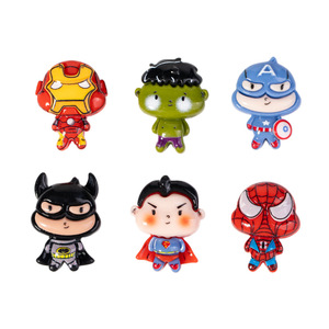 Phim Hoạt Hình <span class=keywords><strong>Marvel</strong></span> Loạt Nhân Vật Tự Làm Phụ Kiện Kem Nhựa Nhựa Keo Điện Thoại Di Động Trường Hợp Vá Tủ Lạnh Nam Châm & Keychain - Product Image 1