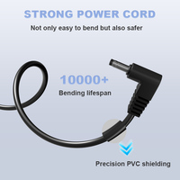 Adaptador de Corriente Universal para Portátil, 40W 19.5V 2.05A, Conector de 4.0*1.7mm, Venta al Por Mayor de Fábrica
