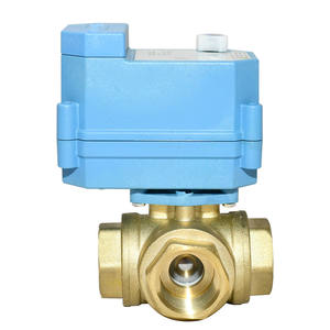 Lorawan <span class=keywords><strong>Iot</strong></span> Draadloze Slimme Gemotoriseerde Kogelklep <span class=keywords><strong>3</strong></span>-weg 1/4 ''-1 1/4'' Messing Afstandsbediening Op Batterijen - Product Image 1