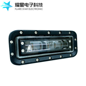 Flare <b>Star</b> Electronic <b>Led</b> Warning Indicator Light Red 24V Aluminum Alloy Ip65 Durable - Product Image 3