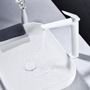 Di alta qualità colore argento ottone moderna cascata alti <span class=keywords><strong>bagno</strong></span> lavandini <span class=keywords><strong>rubinetti</strong></span> rubinetto del bacino - Product Image 1